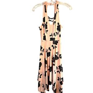 Candie's Women's Dress XS Extra Small Pink Sleeveless  Sun Misses Size 0 2